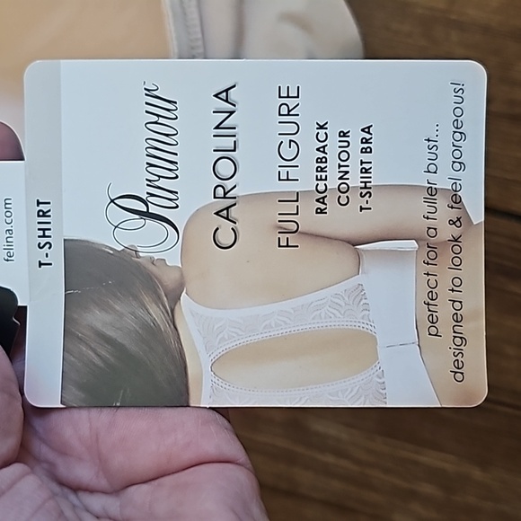 Full coverage racer back T shirt Bra, NWT - Picture 3 of 9